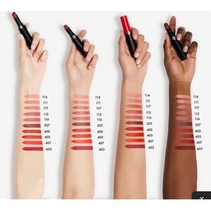 Giorgio Armani Lip Power Matte Lipstick Set 400 Four Hundred & 114 Romantic NEW